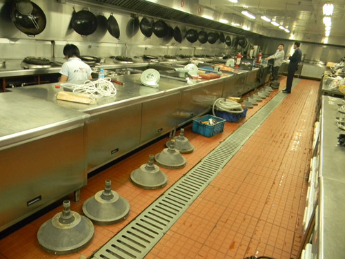 中餐廳蜜桃视频黄色网設備安裝現場圖片