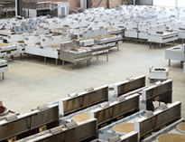 大型學校食堂蜜桃视频黄色网設計公司教你商用燃氣器具