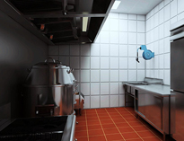 大型食堂蜜桃视频黄色网設備廚具公司告訴你商廚燒臘間怎麽設計